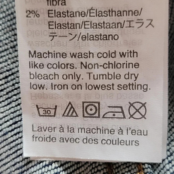 Madewell Jeans 10" High Rise Skinny Medium Wash Size 26 - Picture 15 of 16